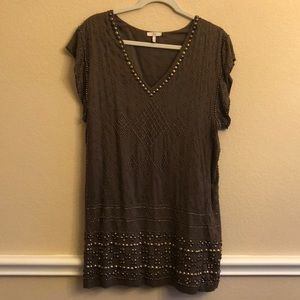 Joie beaded metallic dress!